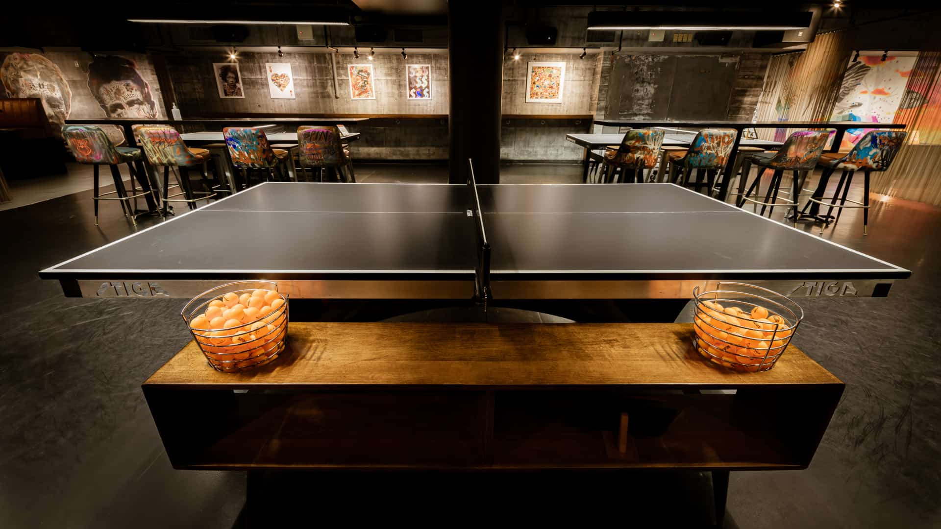 ping pong club menu