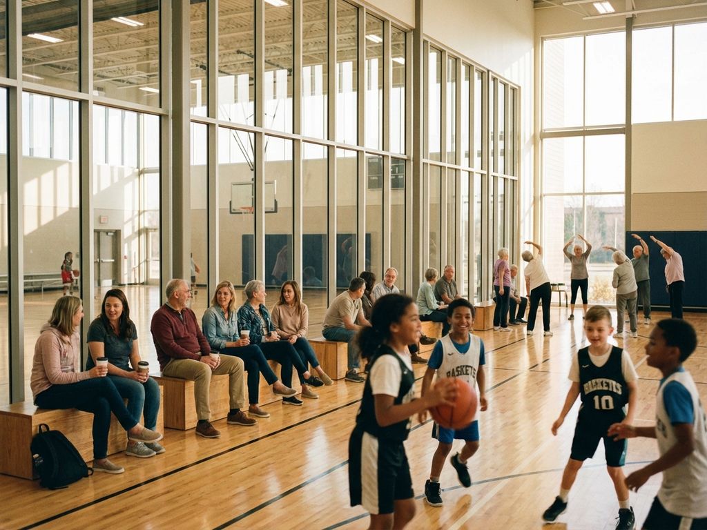 How do urban recreation centers support community building? | SPIN